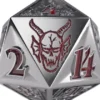 Gamegenic - Stranger Things Metal Die D20: Hellfire Club