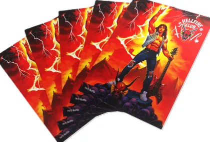Gamegenic Stranger Things - Premium Art Sleeves: Eddie Munson (50 stuks)
