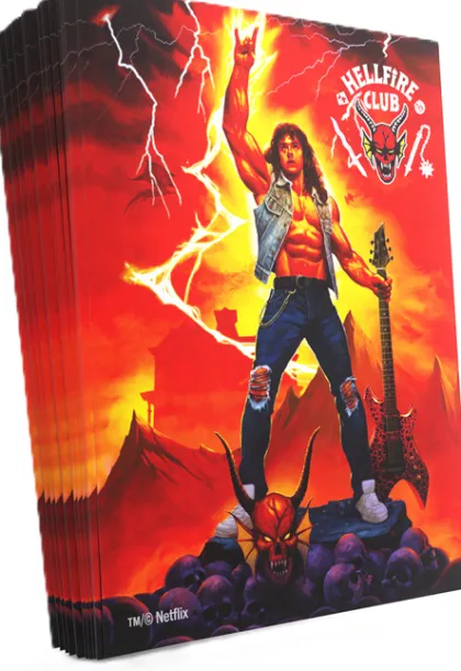 Gamegenic Stranger Things - Premium Art Sleeves: Eddie Munson (50 stuks)