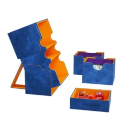 Gamegenic - Stronghold 200+ XL Convertible Deckbox: Blue/Orange