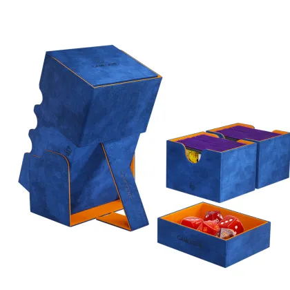 Gamegenic - Stronghold 200+ XL Convertible Deckbox: Blue/Orange