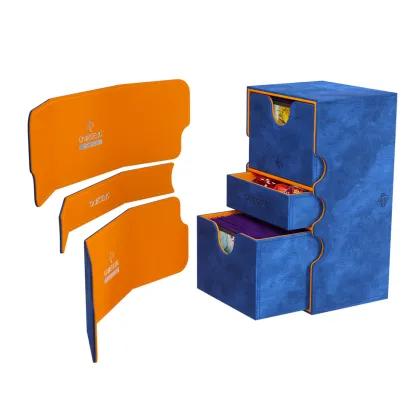 Gamegenic - Stronghold 200+ XL Convertible Deckbox: Blue/Orange
