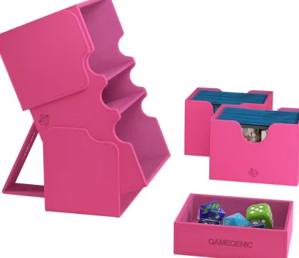 Gamegenic - Stronghold 200+ XL Convertible Deckbox: Pink