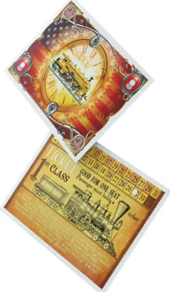 Gamegenic Ticket To Ride Sleeves - US Art (152 stuks)