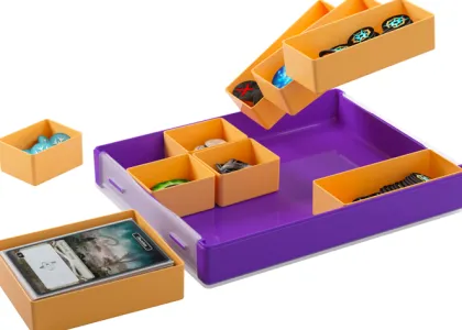 Gamegenic Token Silo Convertible - Purple Orange