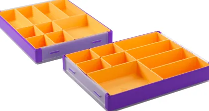 Gamegenic Token Silo Convertible - Purple Orange