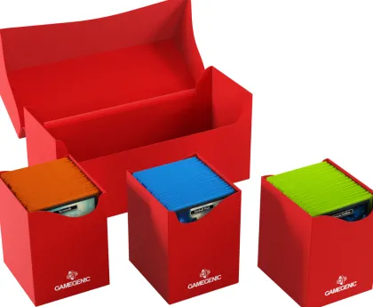 Gamegenic - Triple Deck Holder 300+ XL: Red