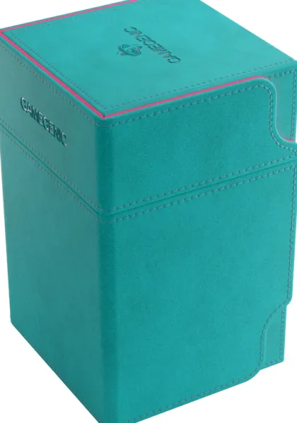 Gamegenic - Watchtower 100+ XL Convertible Deckbox: Teal/Pink