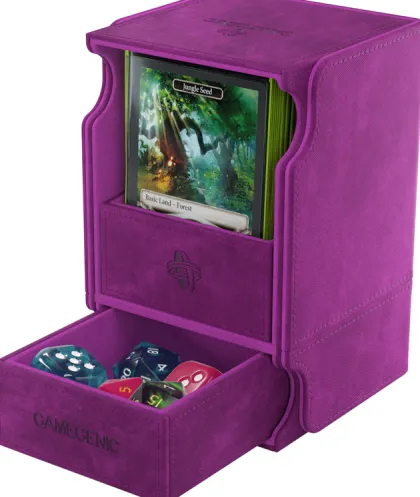 Gamegenic - Watchtower 100+ XL Convertible Deckbox: Purple