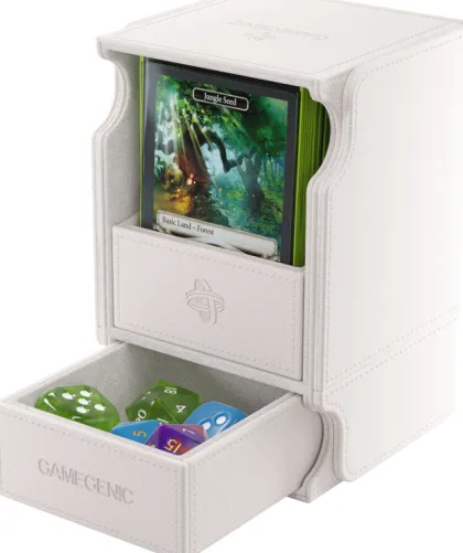Gamegenic - Watchtower 100+ XL Convertible Deckbox: White