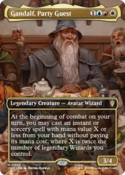 Gandalf, Party Guest (borderless) - The Hobbit Eternal