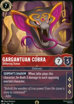 Gargantuan Cobra, Slithering Statue - Illumineer's Quest: Palace Heist