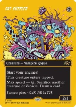 Gas Guzzler (#537) (first-place foil) (borderless) - Aetherdrift First-Place Box Toppers