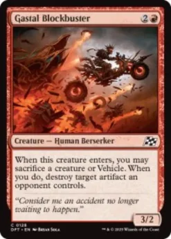 Gastal Blockbuster (foil) - Aetherdrift