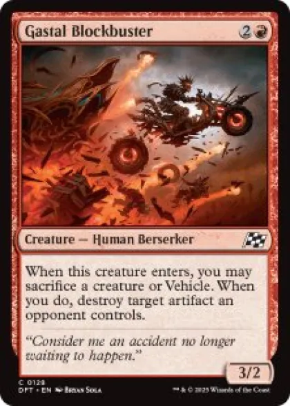 Gastal Blockbuster (foil) - Aetherdrift