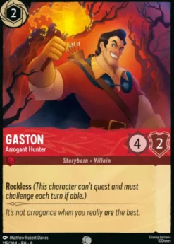 Gaston, Arrogant Hunter (foil) - Fabled