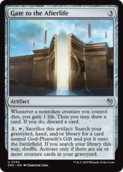 Gate to the Afterlife - Aetherdrift Commander
