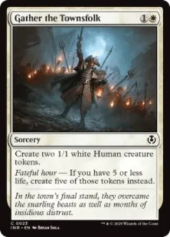 Gather the Townsfolk (foil) - Innistrad Remastered