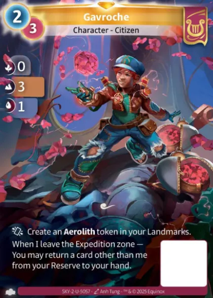 Gavroche (U-5057) - skybound unique