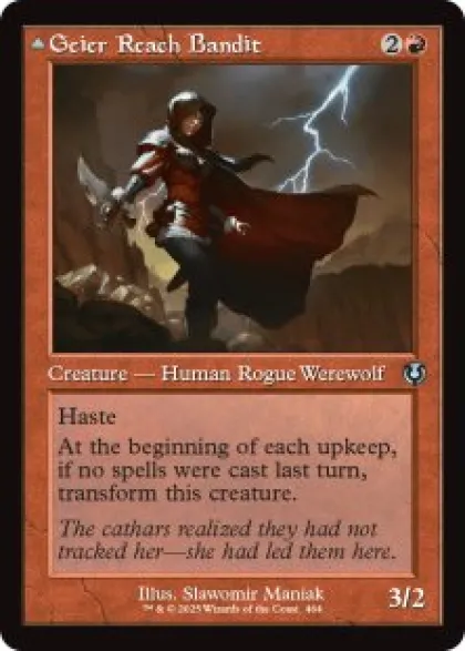 Geier Reach Bandit (showcase) - Innistrad Remastered Varianten