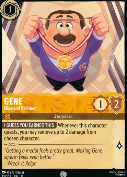 Gene, Niceland Resident (foil) - Reign of Jafar
