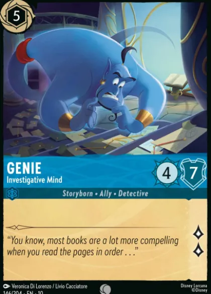 Genie, Investigative Mind - Whispers