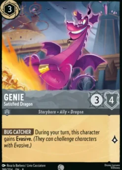 Genie, Satisfied Dragon (foil) - Reign of Jafar