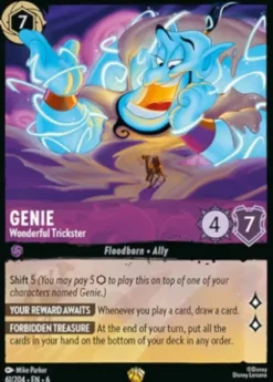 Genie, Wonderful Trickster - Azurite Sea