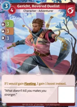 Gericht, Revered Duelist (R) (2) (Zero Wen) - Altered Trial by Frost