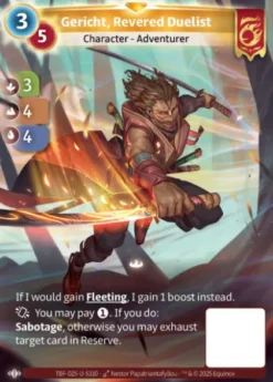 Gericht, Revered Duelist (U-5310) - Altered Trial by Frost
