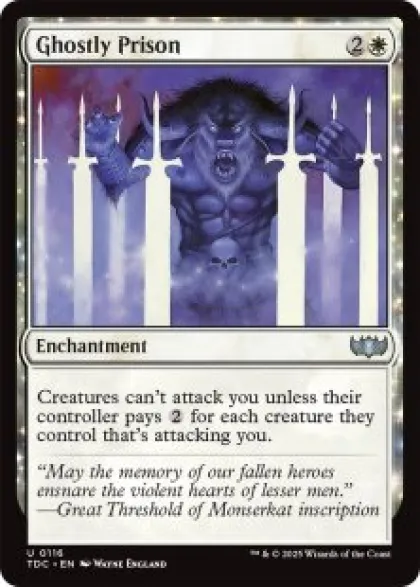 Ghostly Prison - Tarkir: Dragonstorm Commander
