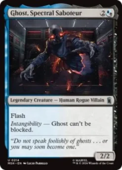 Ghost, Spectral Saboteur (foil) - Marvel Super Heroes