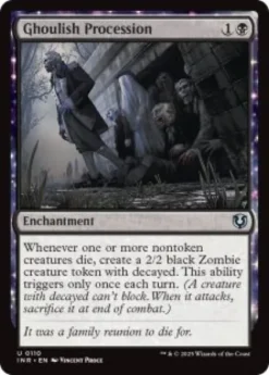 Ghoulish Procession (foil) - Innistrad Remastered