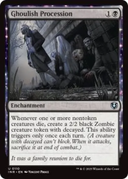 Ghoulish Procession (foil) - Innistrad Remastered