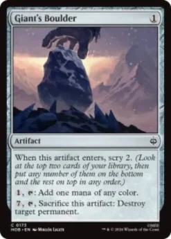 Giant's Boulder - The Hobbit
