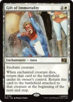 Gift of Immortality (surge foil) - Marvel Super Heroes Commander