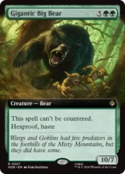 Gigantic Big Bear (extended art) - The Hobbit Varianten