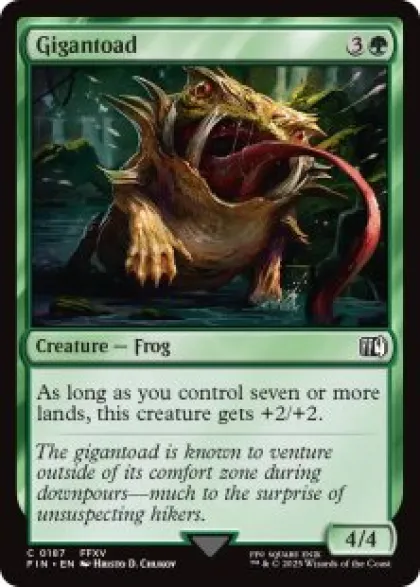 Gigantoad (foil) - Final Fantasy
