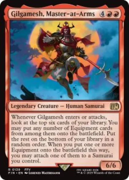 Gilgamesh, Master-at-Arms (foil) - Final Fantasy