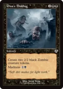 Gisa's Bidding (foil) (showcase) - Innistrad Remastered Varianten