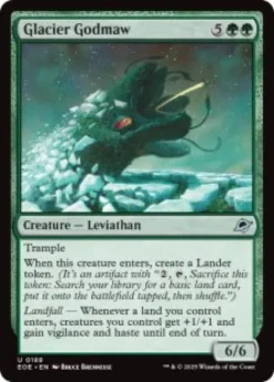 Glacier Godmaw (foil) - Edge of Eternities