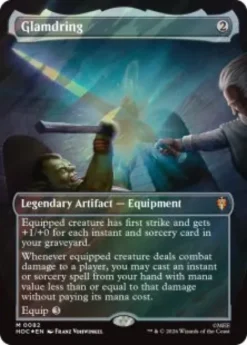 Glamdring (#82) (surge foil) (borderless) - The Hobbit Eternal