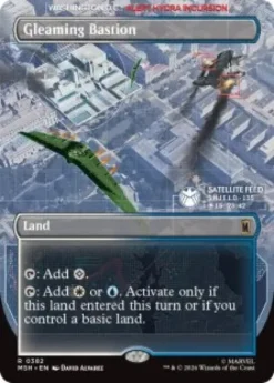 Gleaming Bastion (foil) (borderless) - Marvel Super Heroes Varianten