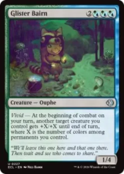 Glister Bairn (foil) - Lorwyn Eclipsed