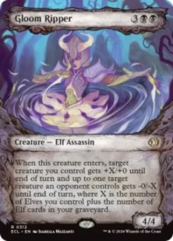 Gloom Ripper (foil) (showcase) - Lorwyn Eclipsed Varianten