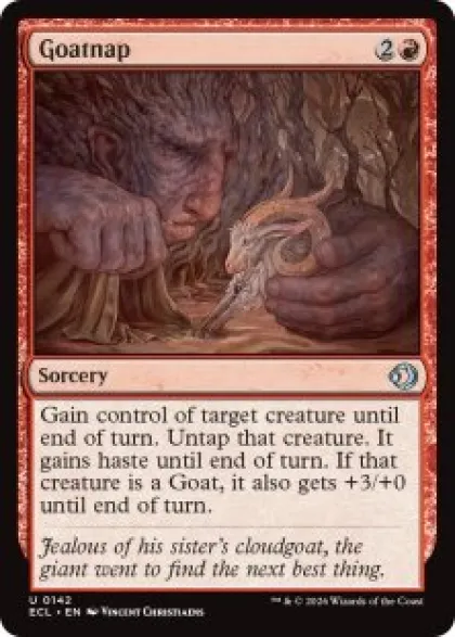 Goatnap (foil) - Lorwyn Eclipsed