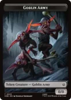 Goblin Army token (#3) (0/0) - The Hobbit