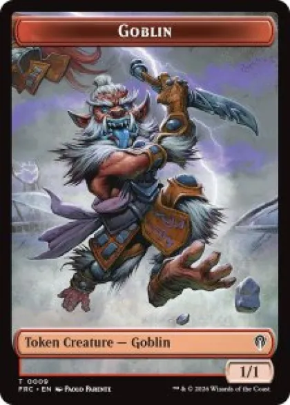 Goblin token (1/1) - Reality Fracture Commander