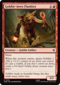 Goblin-town Flunkies (foil) - The Hobbit