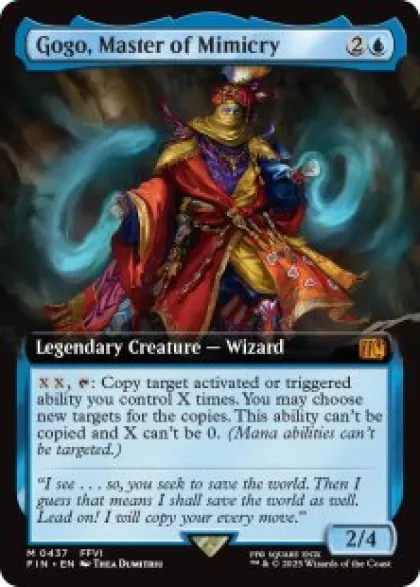 Gogo, Master of Mimicry (#437) (foil) (extended art) - Final Fantasy Varianten